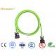 300V IP67 105ºC DB9 insulated industrial wiring harness for automation equipment