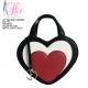 Women handbag tote bag/crossbody bag with heart-shaped fashion style