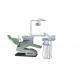 Complete Green Color Chair Dental Clinic Equipment Adjustable Dental Chair