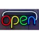 open letters zone jack daniels sign neon