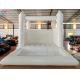 Manufacturer Inflatable White Wedding Jump Area Inflatable Bouncy Castle