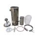 PP Bag Filtration Housing Stainless Steel 10 Inch Filter Housing Sediment