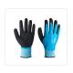 Breathable Elastic Knitting Double Latex Palm Coated Gloves For Garbage Handling