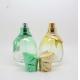 55ml fancy hot sale round perfume bottle with leaf collar