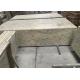 Golden Solid Granite Countertops , Kitchen / Bathroom Granite Countertop Slabs