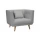 Light Gray Linen Sofa Living Room Couch Set Spring Dried Solid Wood Frame
