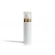 Smooth Surface Airless Cosmetic Bottles , Mini Empty Foundation Bottle With Pump