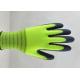 Sandy Finish Nitrile Coated Gloves Nylon Knitted Ultimate Close Fitting