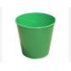 ISO Decorative Metal Buckets Household Cleaning Galvanized Pail With Handle