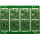 6 Layers HDI PCB Board FR4 TG170 2u Immersion Gold With Half Holes