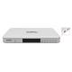 White Cardless DVB-C HD MPEG-4 Set Top Box With Hisilicon Chipset