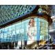 Outdoor Advertising Transparent Mesh LED 70% Transparency Video Display Screen