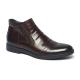 Comfortable Burgundy Anti Skid Mens Dress Ankle Boots