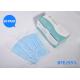 Fluid Resistant Disposable Non Woven Face Mask 3D Cropping Protection