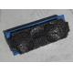 Long Lasting 140mm Length Rectangular Plastic Holder Steel Wire Metal Brush