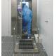 ISO Standard air shower Compliance Shoe Sole Cleaner Equipment Washing Machine With 20L Water Tank Capacity And Cleaning