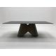 Luxury Furniture Manufacturer Factory Modern Sintered Stone Mable Top Dining Table Set For Home