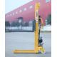 3000kg Manual Forklift Stacker With Motor Foot Operated Type Short Turning Radius
