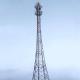 4 Legs Self Supporting Lattice Steel Towers 30m For Power Transmission