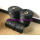 High Performance Filling Splityarn PP Yarn Black Color 2.3 - 3.8 G / D Tenacity