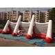 Customized outdoor N indoor inflatable football goal for soccer free kick games