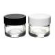 5ml Capacity Glass Concentrate Jars with Acceptable Customer's Logo and Screw Top