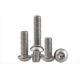 Stainless Steel Mushroom Head Bolt , Large Head Carriage Bolt No Magnet