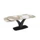 3H Furniture Extension Dining Table with Ceramic Material Assembly Required