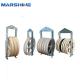 Aluminum Wheel And Rubber Liner SH822 822mm Large Diameter Stringing Block For Stringing