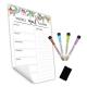 A3 A4 Fridge Calendar Whiteboard Month Dry Erase Blank Planner