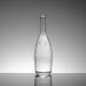 Round Cork Top Lids Glass Bottle for 550ml 700ml 750ml Vodka Gin Rum in Cylinder Shape