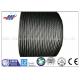 Zinc Coating Galvanized Wire Rope 36x7+IWS Hot Dipped Galvanized Wire 10m-2000m / Reel