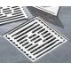 4 Inch Square Wet Room Shower Drain For Bathroom Swimming Pool