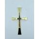 Cross Design Ash Urn Decoration UD02 In Gold Plating With Zamak Material