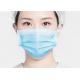 Customized Size Disposable Face Mask 3 Ply Non Woven Material highly breathable