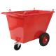 400L Garbage Collection Trolley Crane Boat Skip 7000LBS Capacity