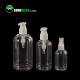 100ml / 200ml / 500ml Shampoo Shower PET Plastic Bottle With Pump Sprayer