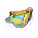 Quadruple Stitching Family Inflatable Bouncer With Pool