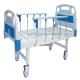 Hospital Flat Movable Manual Nursing Bed 12 Months Warranty