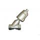 Large Flux Stainless Steel 16 Bar Pneumatic Angle Seat Valve