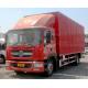 Diesel Box Cargo Delivery Truck Euro V Level 4x2 5200mm Wheelbase