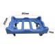 Professional Plastic Dolly Cart Mover Pp Wheel Reinforced Frame Smooth-Glide Wheels For Heavy Loads