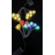 Firework Dandelion Shape Starburst Light with Remote 8 Modes Hanging String Light LED Waterproof Fairy Firework Light for Xmas