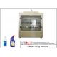 Anti corrosive Automatic Liquid Filling Machine For Angle - Necked Disinfection Bottle
