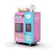 Marshmallow Automatic Cotton Candy Making Machine Enclosed 0.8-1.5mm Sugar