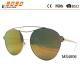 Retro round  fashionable sunglasses ,made of metal frame ,suitable for men and women