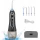CE Approved Ultrasonic Water Flosser 300 Ml Removable Tank With IPX7 Waterproof