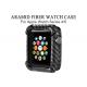 Black Color Aramid Fiber Apple Watch Protective Case