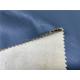 Blue Color Waterborne Pu Faux Leather Fabric DMF Free Coated Pattern 0.75mm Thickness