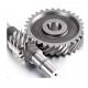 10:1 Transmission Grinding Gear Large Reduction Ratio Worm Gear Cylindrical